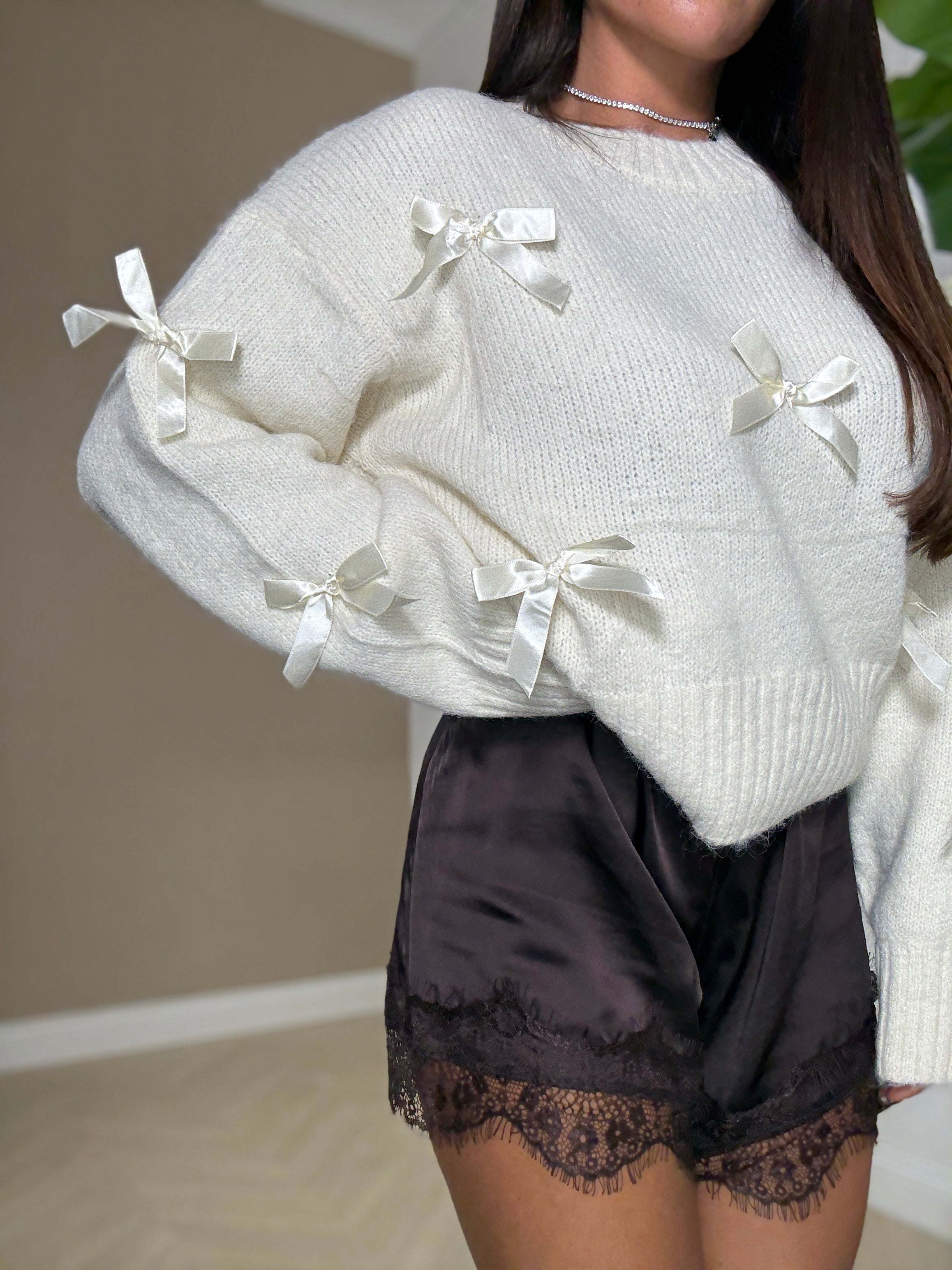 Shorts Merletto