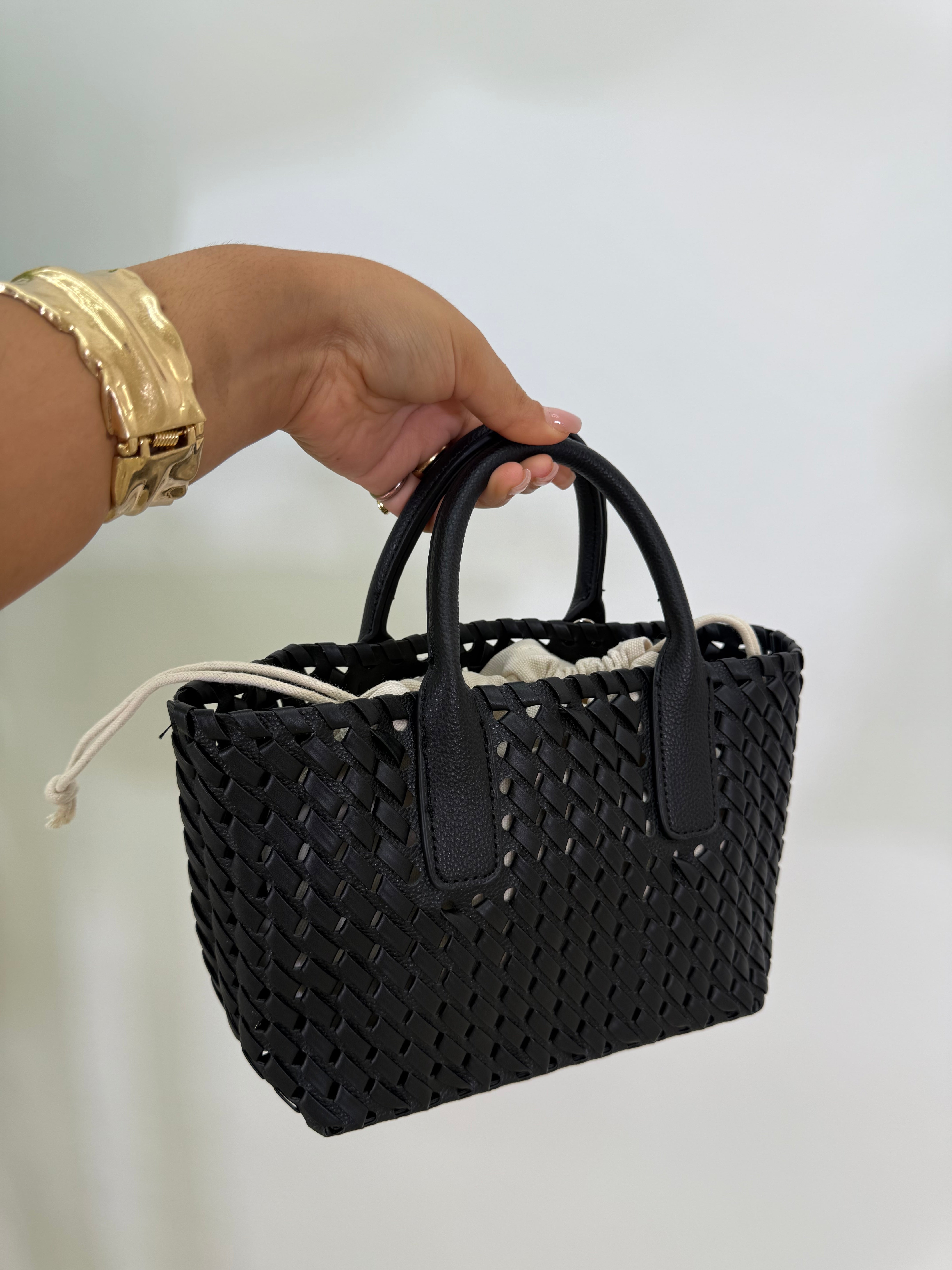 Borsa Cestino traforata