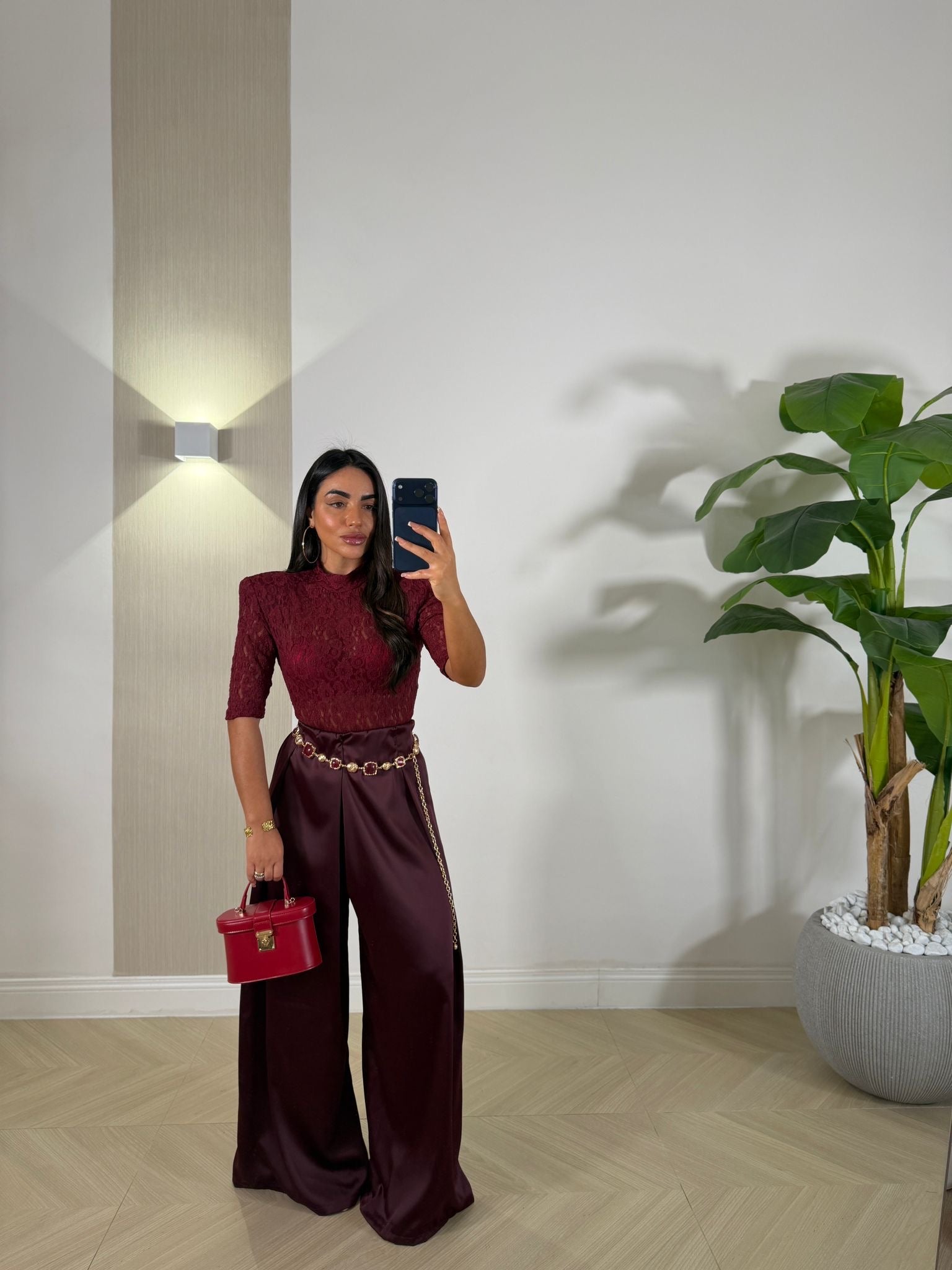 Pantalone Bordeaux