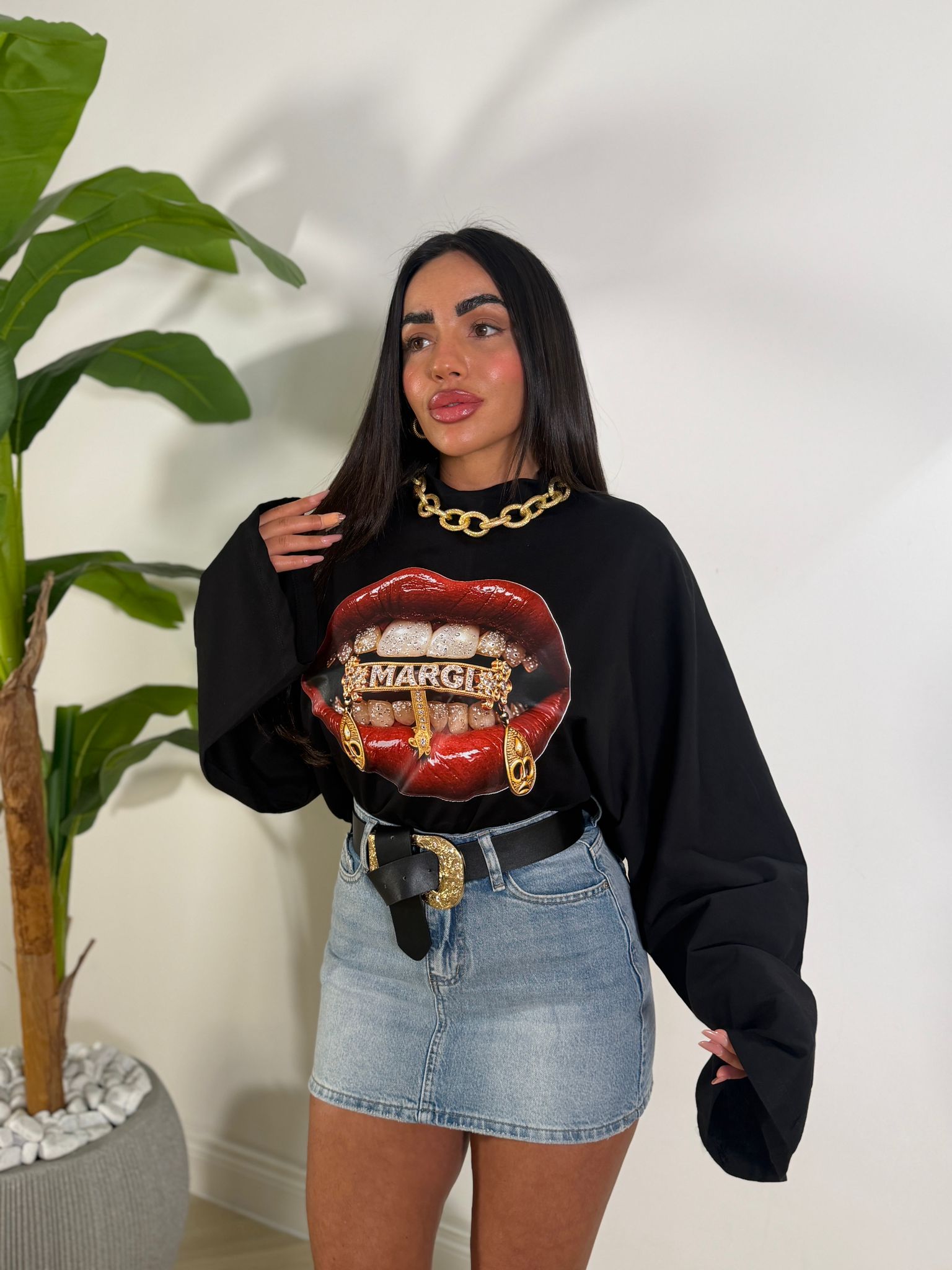 Maglia Bisous Nera