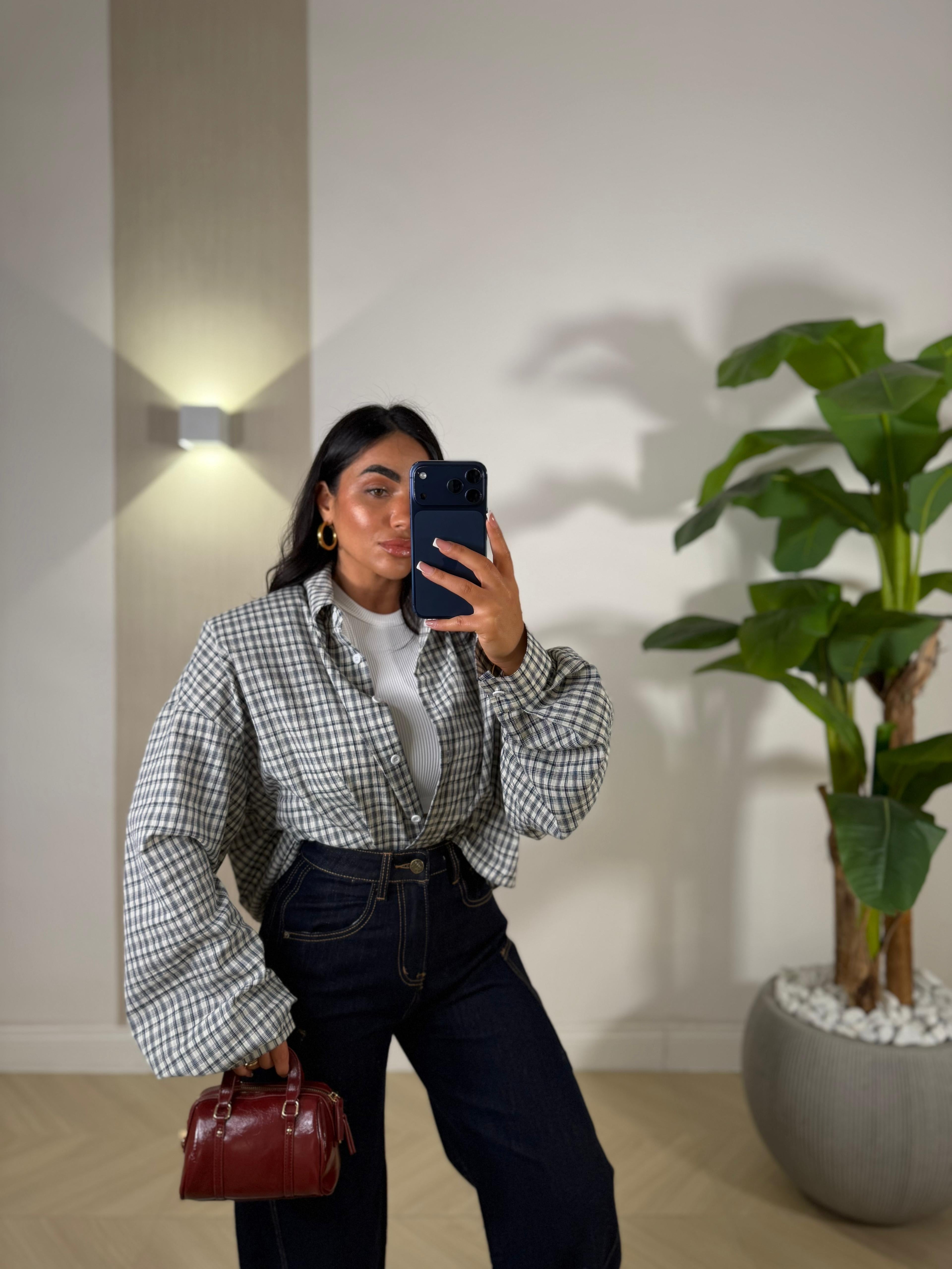 Camicia Twins Blu