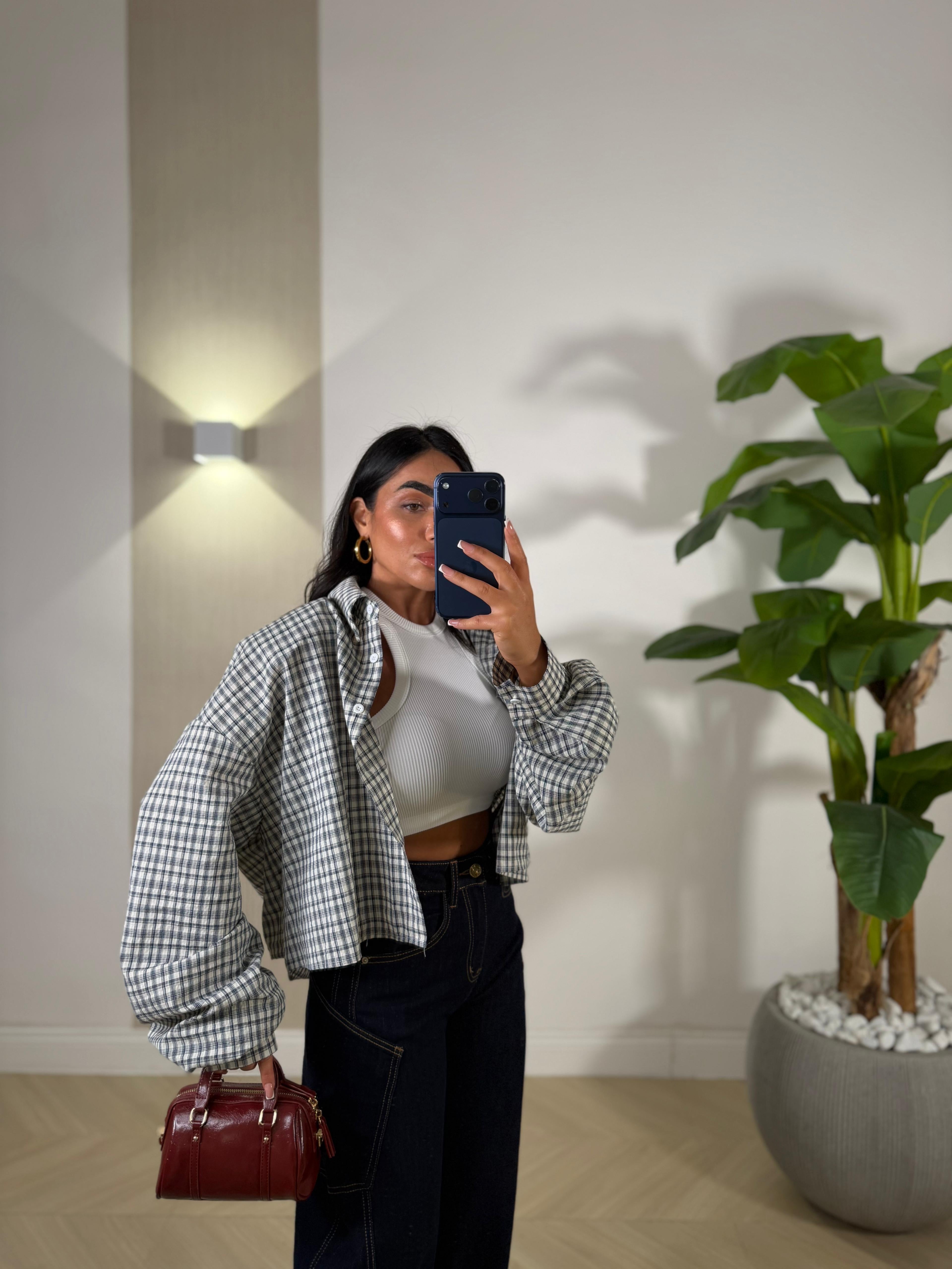 Camicia Twins Blu