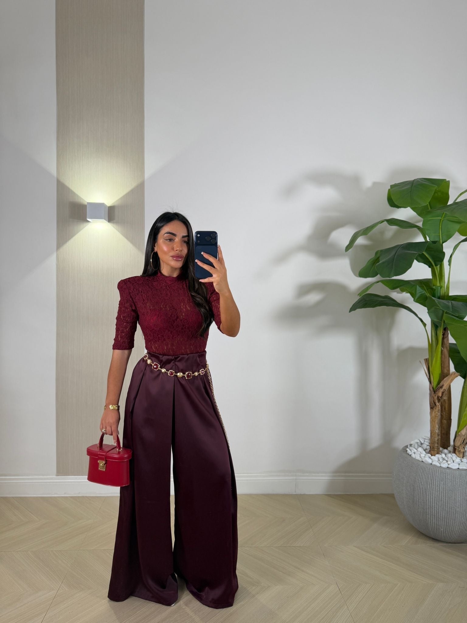 Pantalone Bordeaux