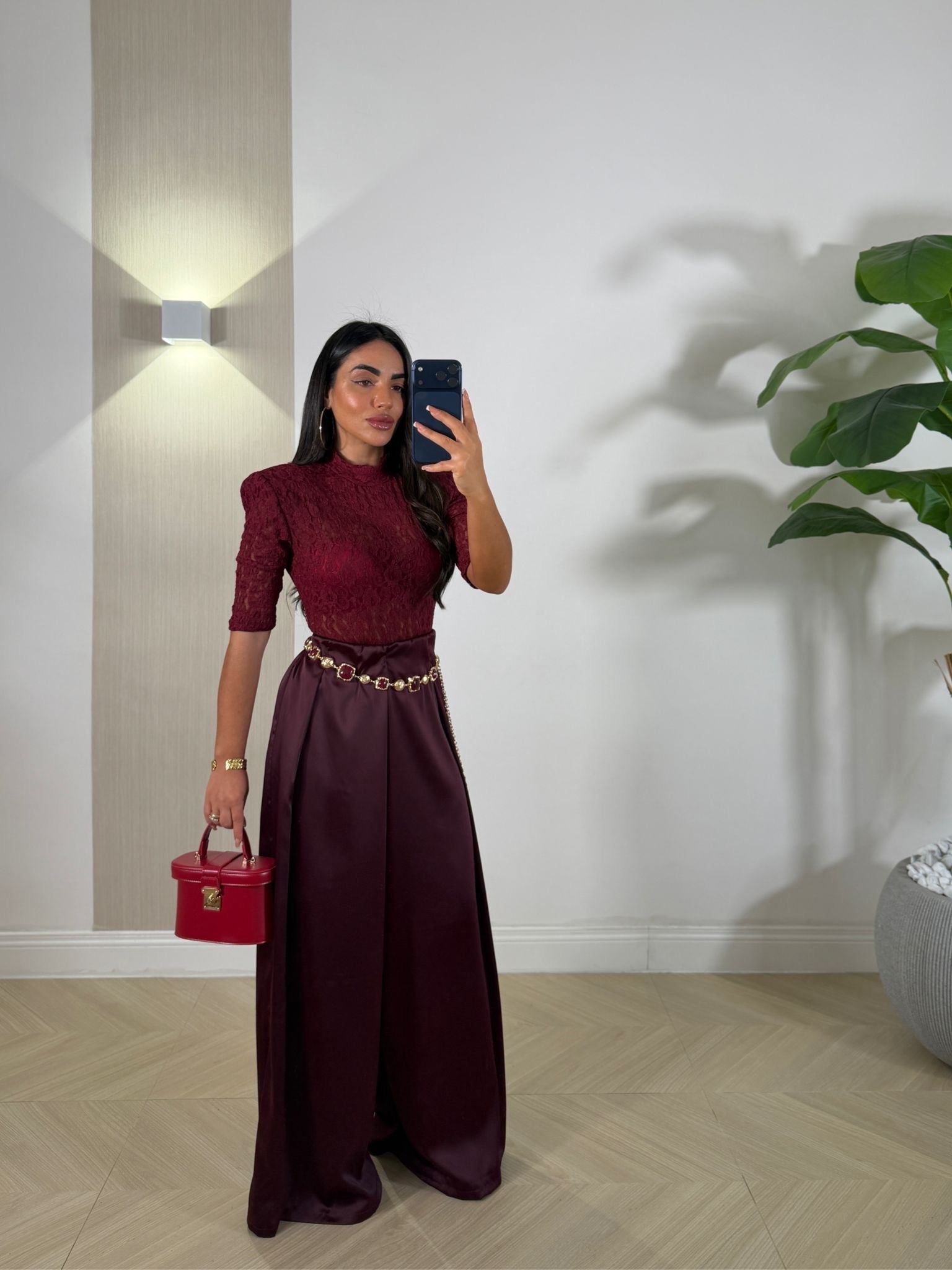Pantalone Bordeaux