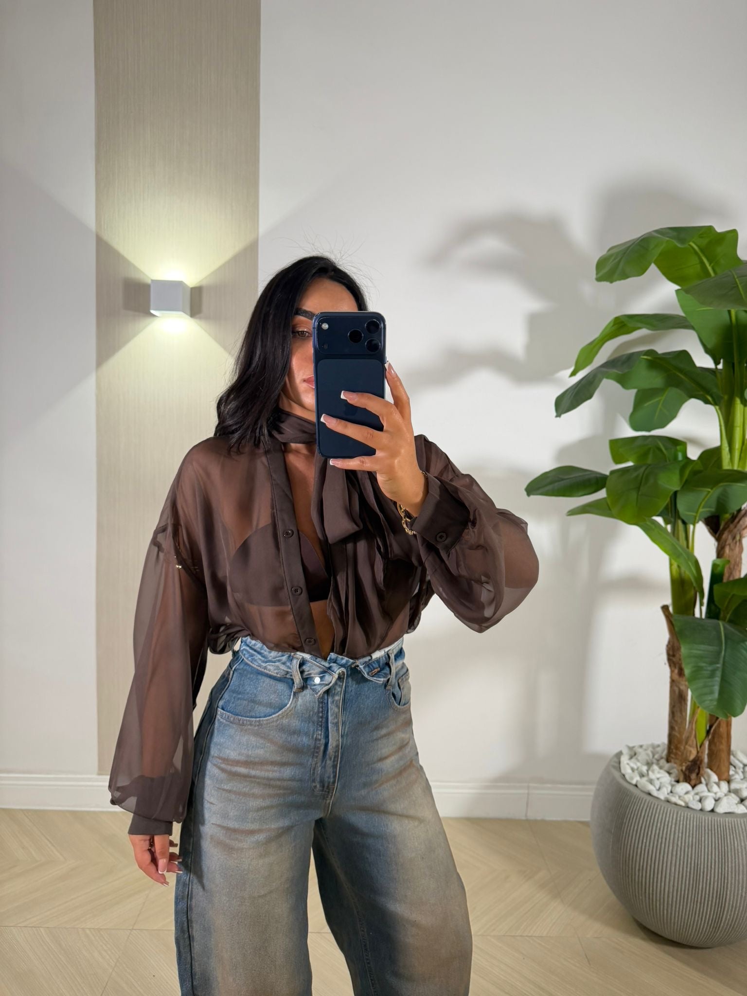 Camicia Duo Marrone