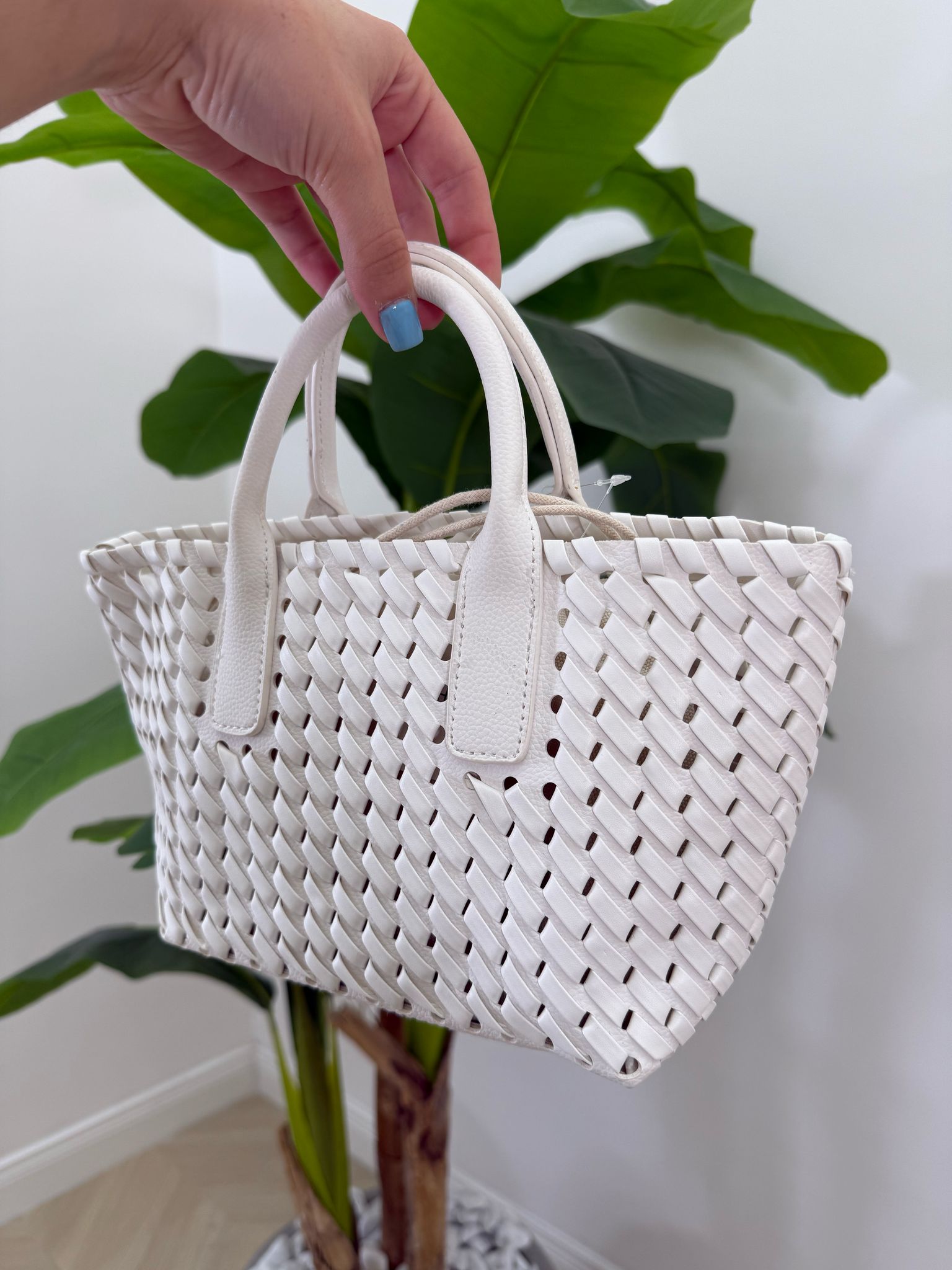 Borsa Cestino traforata