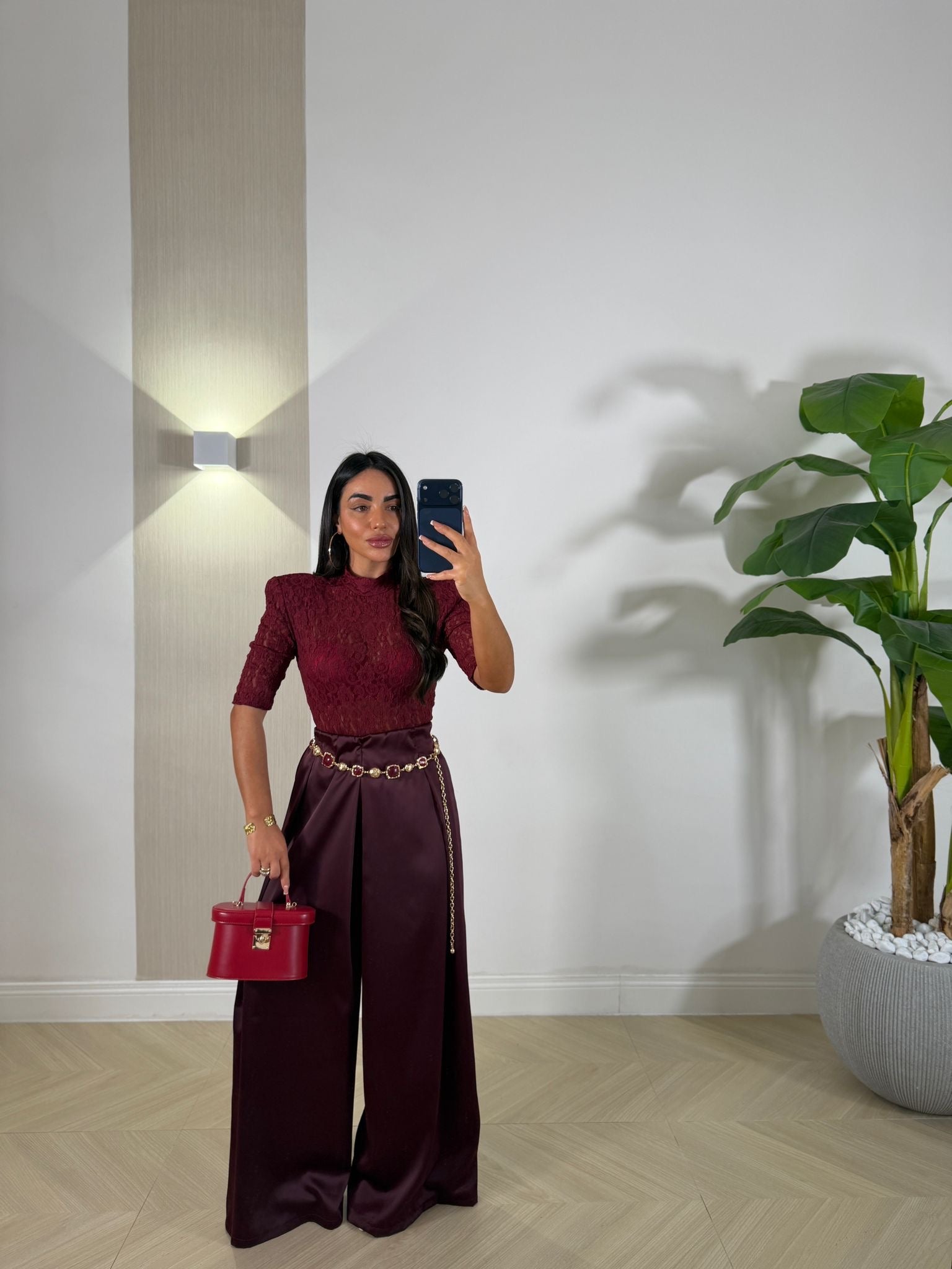 Pantalone Bordeaux