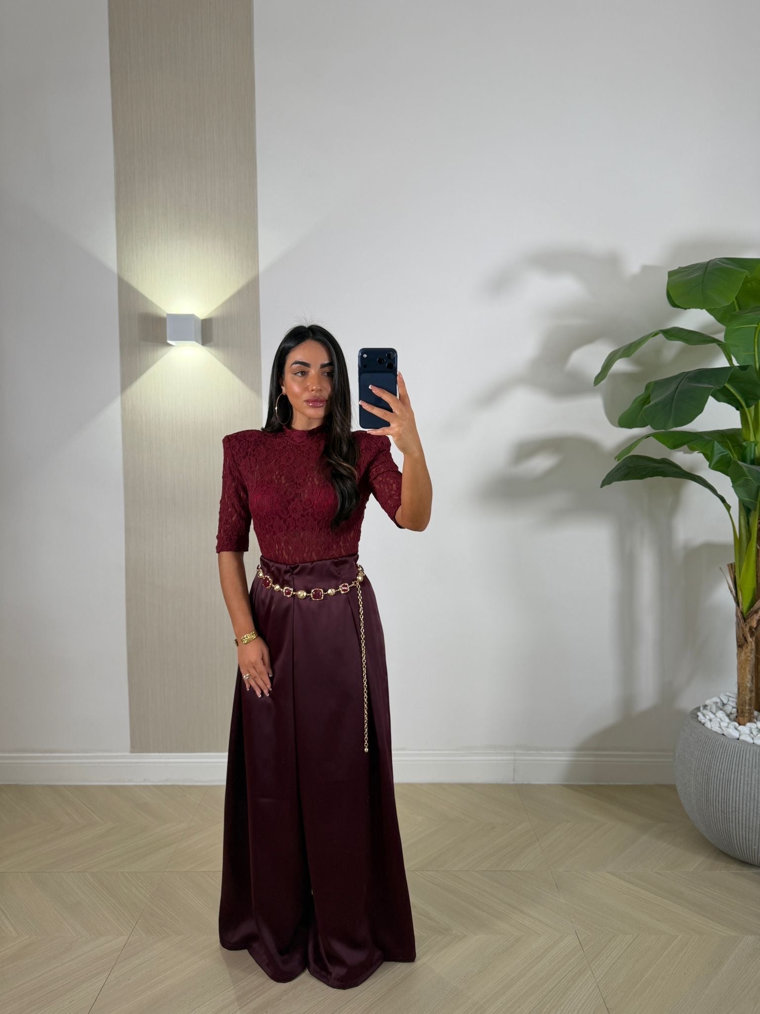 Pantalone Bordeaux
