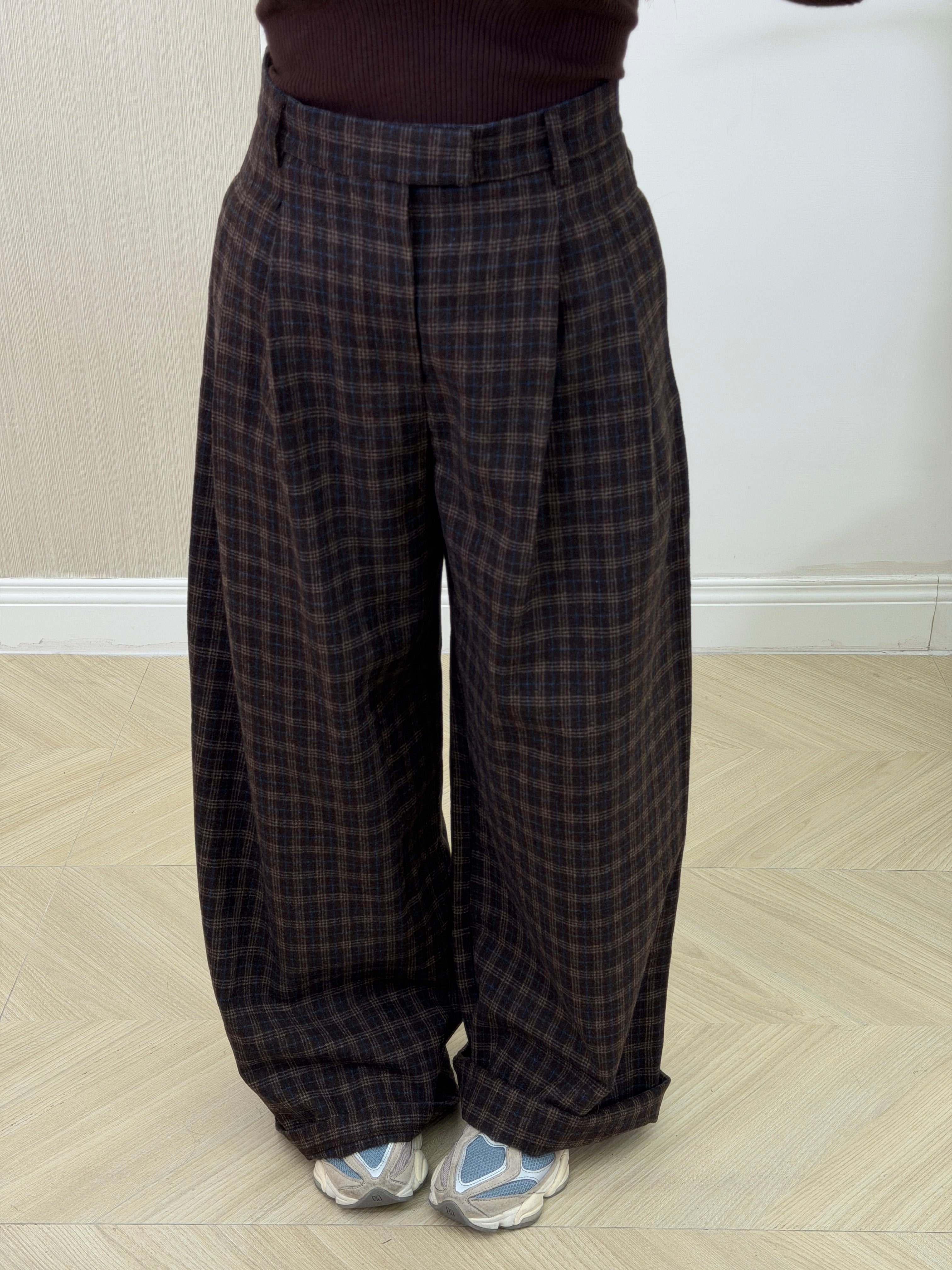 Pantalone a quadri