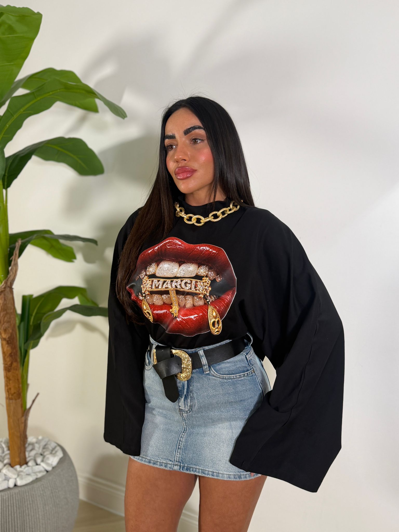 Maglia Bisous Nera