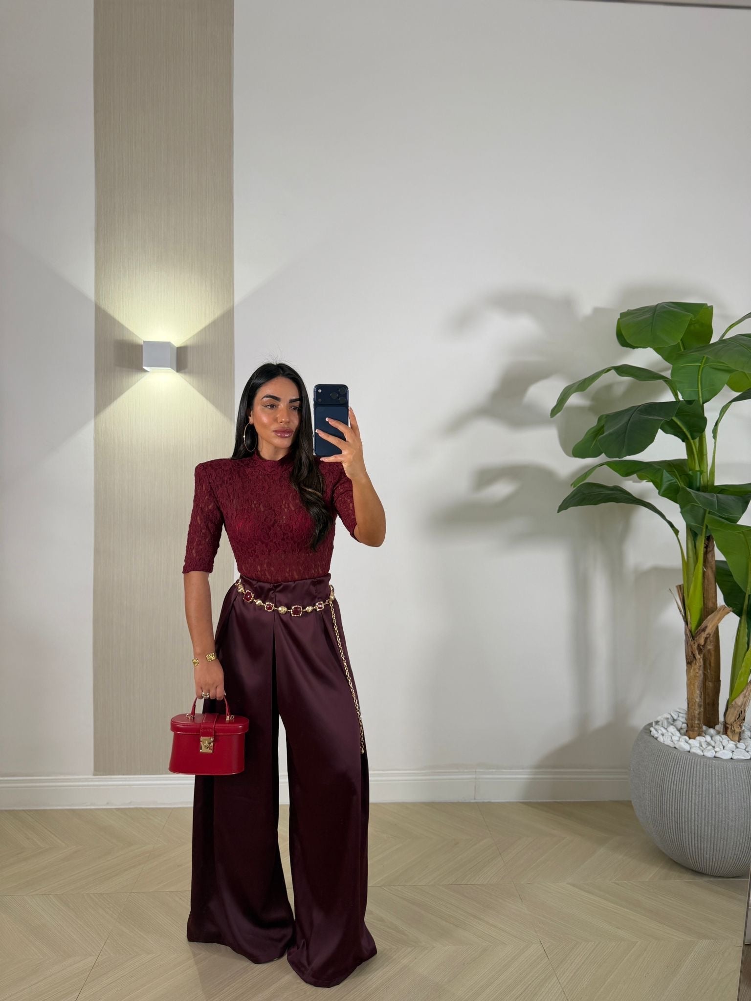Pantalone Bordeaux