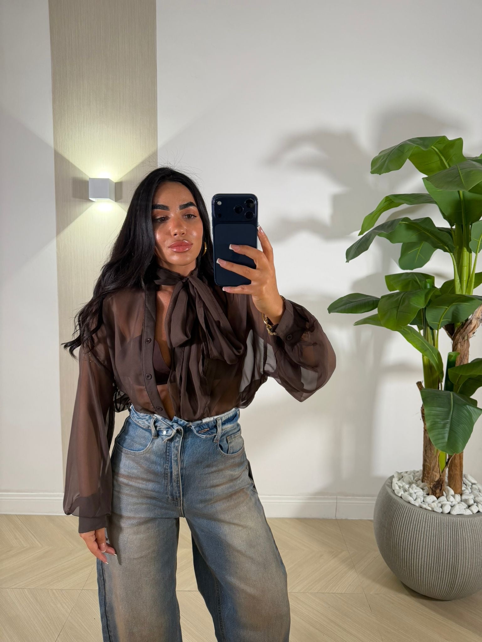 Camicia Duo Marrone