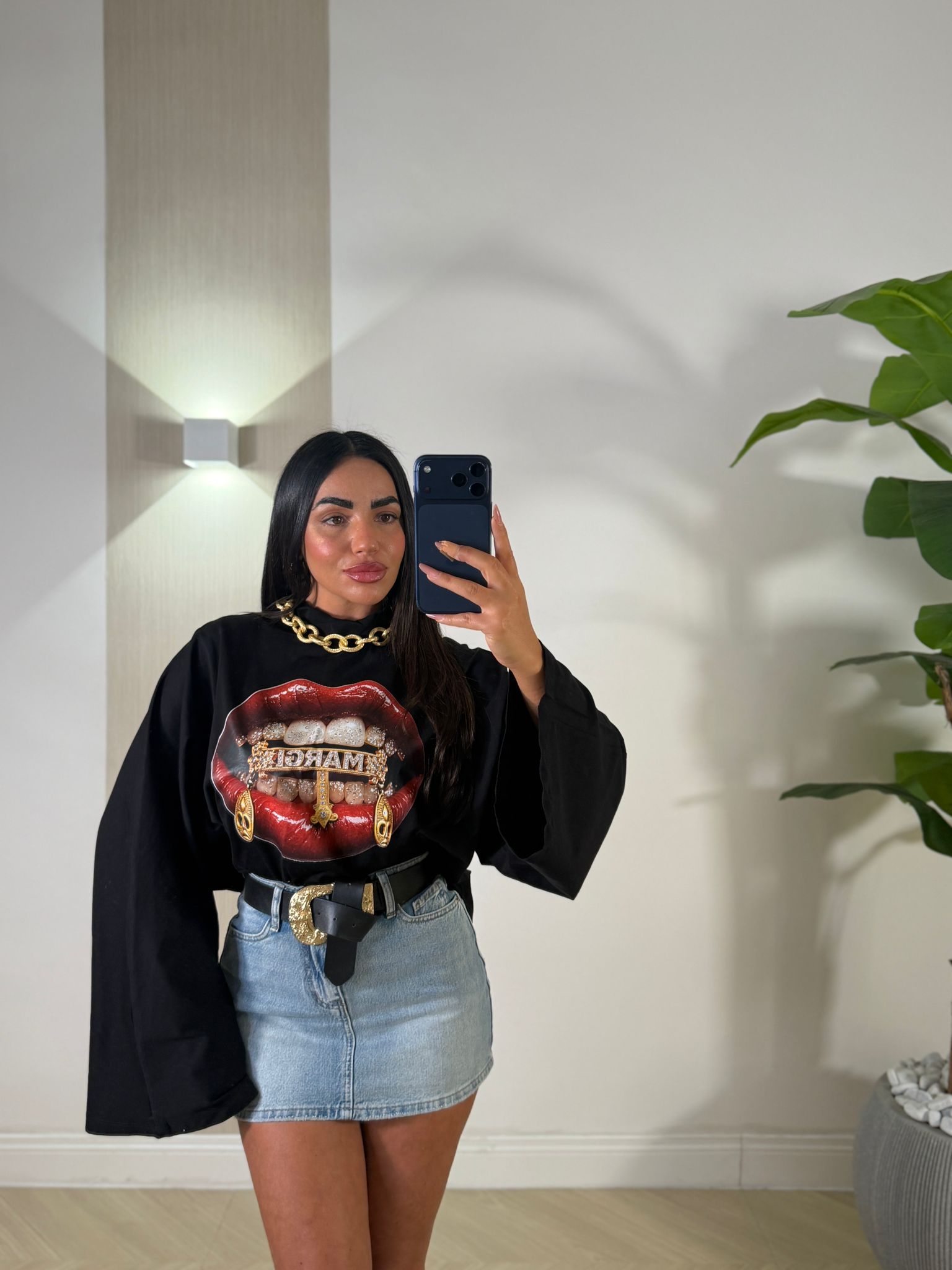 Maglia Bisous Nera