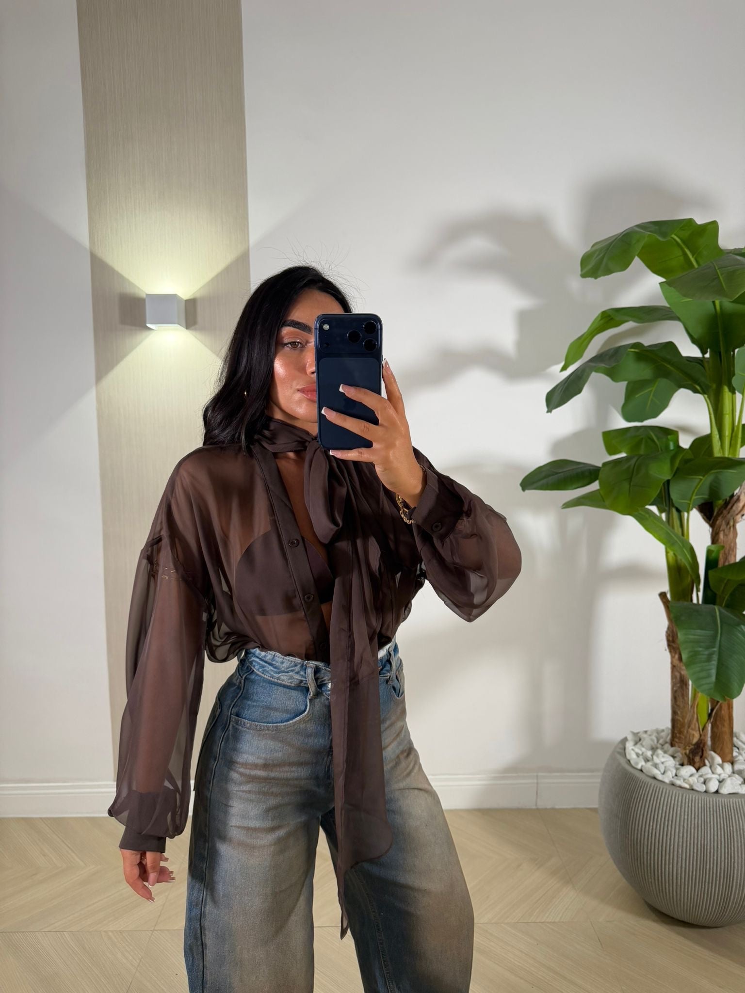 Camicia Duo Marrone