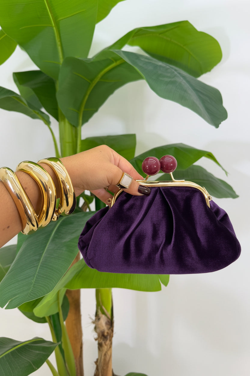Pochette Mini camoscio