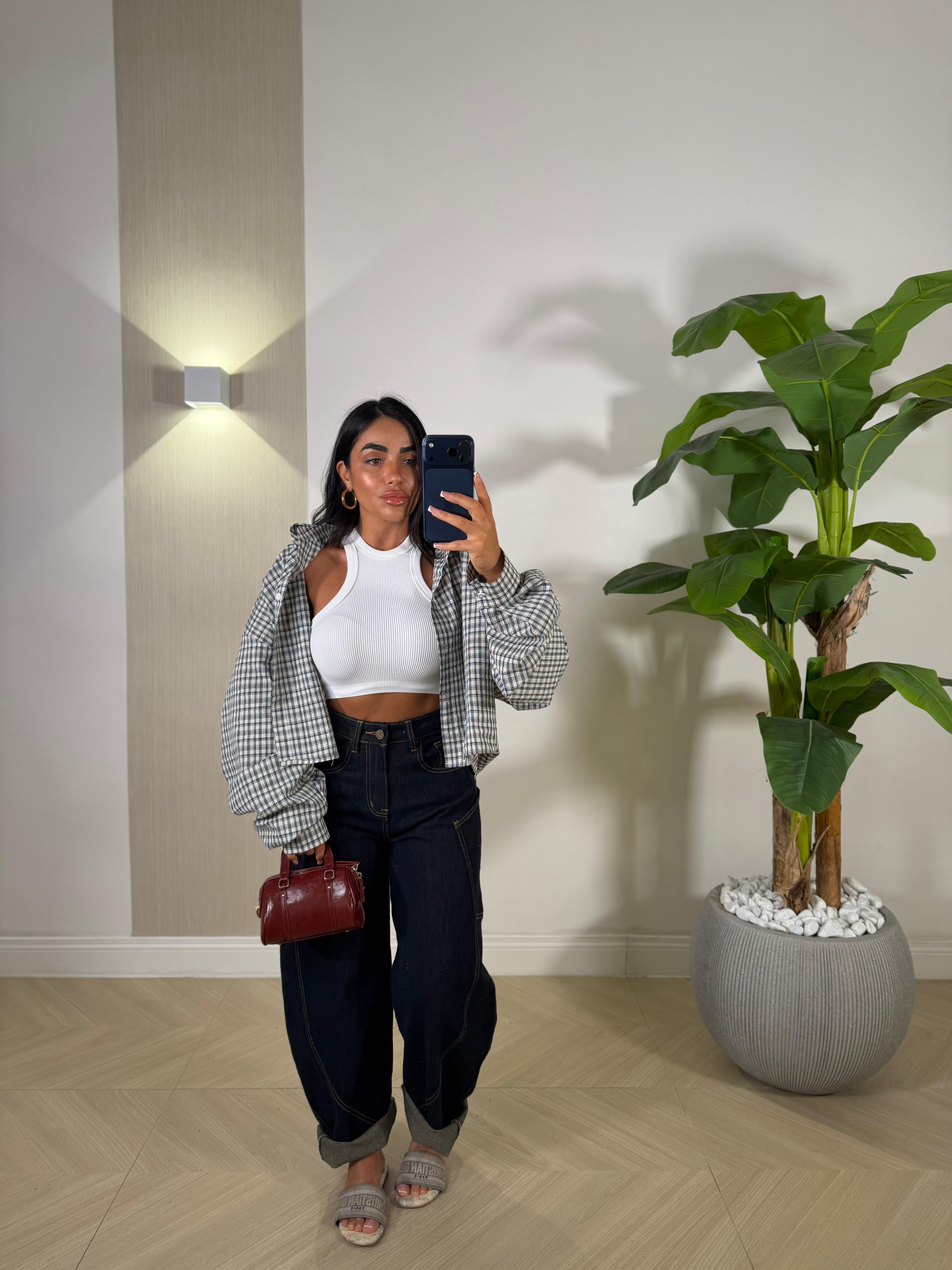 Camicia Twins Blu