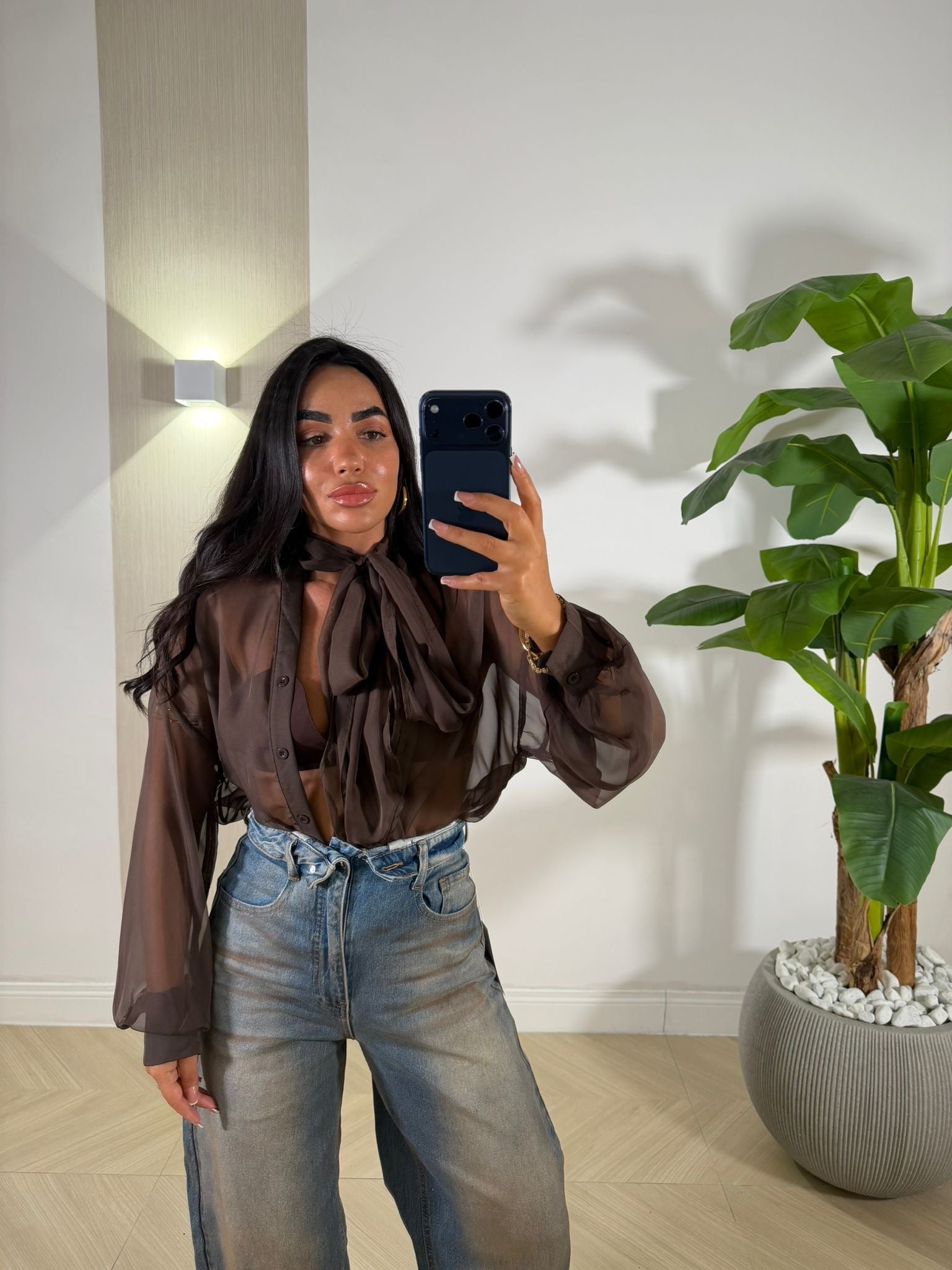 Camicia Duo Marrone