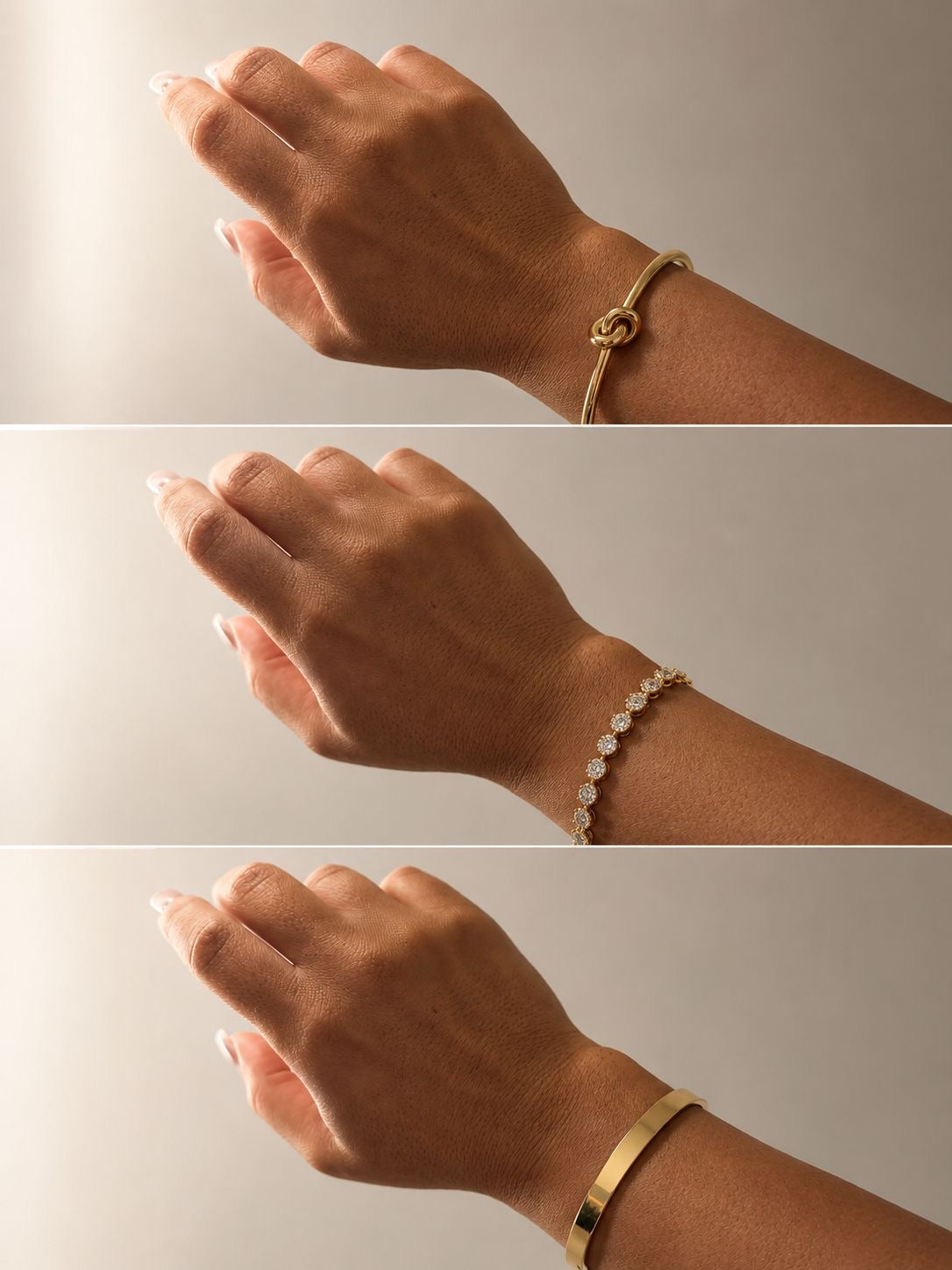 Bracciale Tris Gold