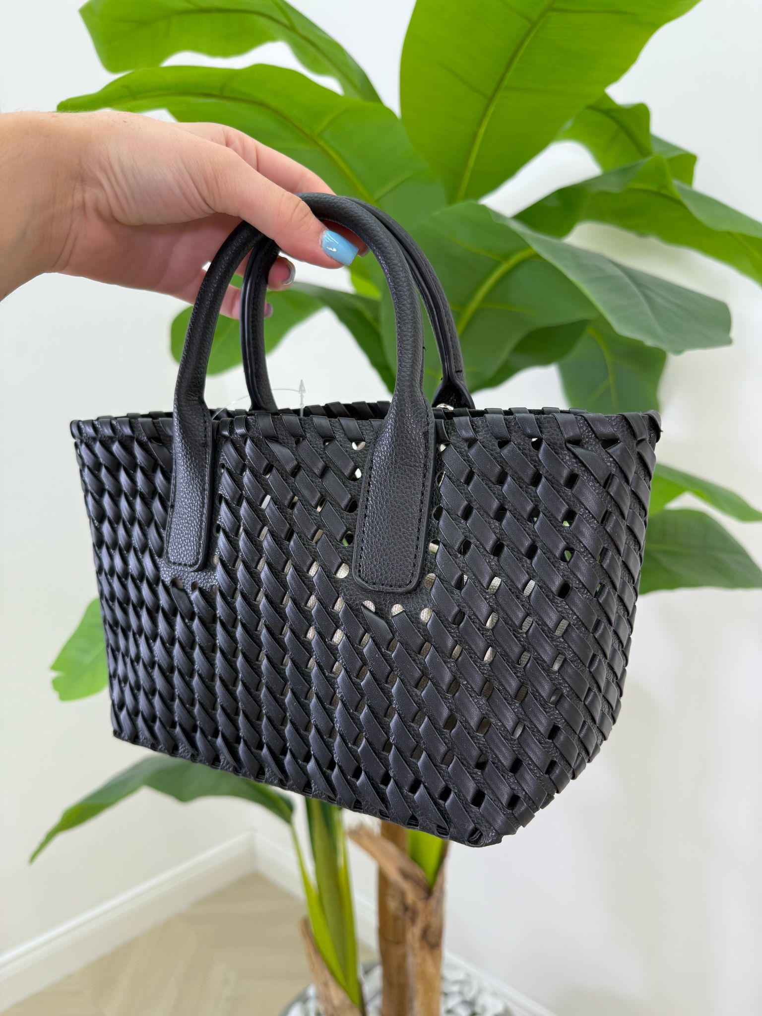 Borsa Cestino traforata